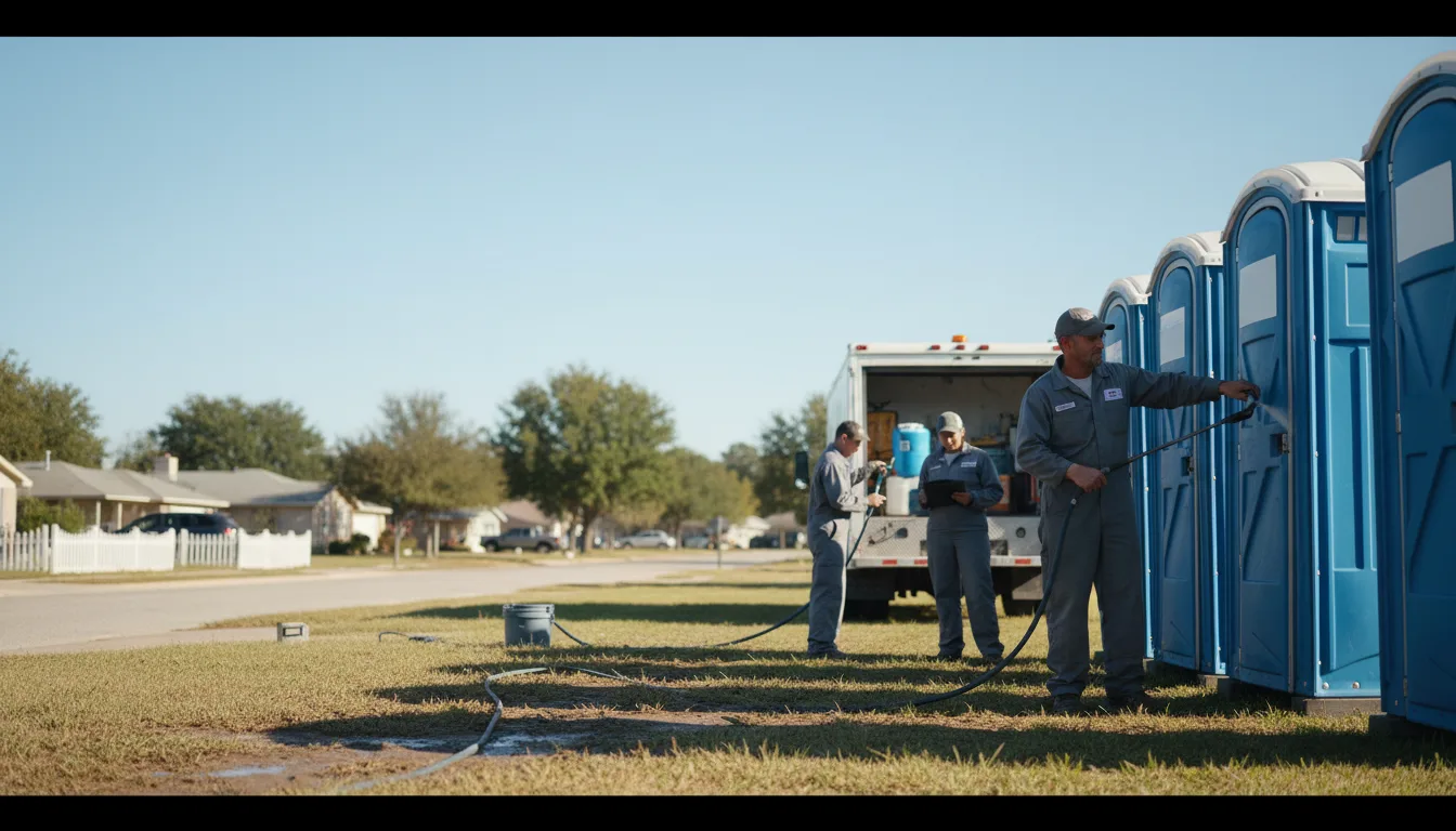 Long-Term Portable Toilet Rental in Lamont, IA near me